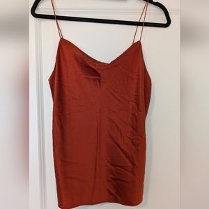 Elegant Rust Cami Top